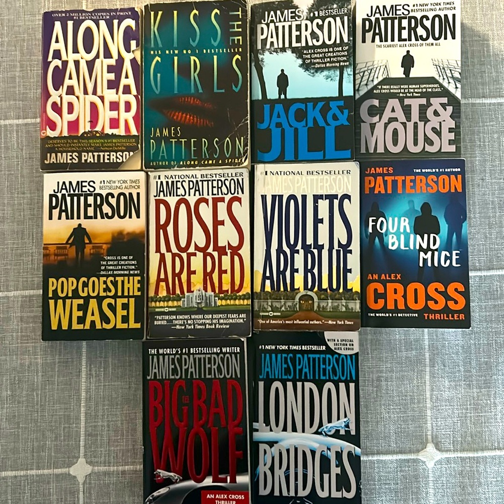 James Patterson - First 10 books of the Alex Cross series